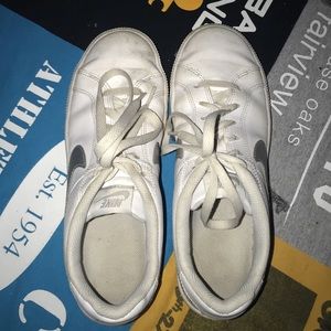 Nike white shoes